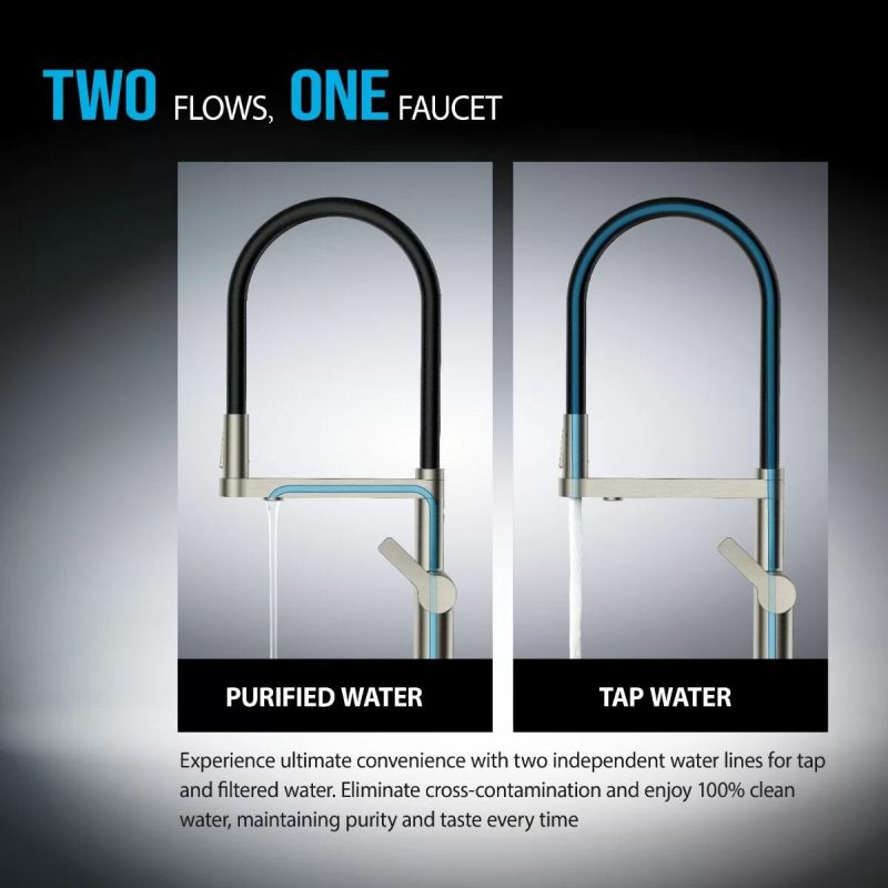 2 in 1 faucet 2 flows brushed nickels jpg